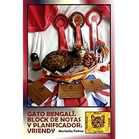 Gato Bengalí. Block de notas y planificador. Vriendy (Spanish Edition)