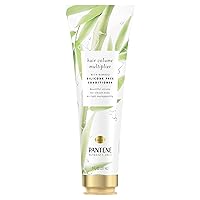 Pantene Nutrient Blends Hair Volume Multiplier Silicone Free Bamboo Conditioner For Fine, Thin Hair, 8.0 Fl oz, 6.257 Fl oz