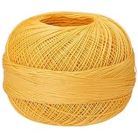 Handy Hands Lizbeth Premium Cotton Thread, Medium, Golden Yellow,HH40613