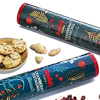David's Cookies Cranberry Pistachio Biscuits 2-Pack - Gourmet Snacks & Bakery Treats - Ideal Cookie for Snacking and Gifting - Delicious Delightful Food Gift for Kids and Adults for Any Occasions