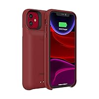 mophie 401004410 Juice Pack Access - Ultra-Slim Wireless Charging Battery Case - Made For Apple Iphone 11 – Product (Red)