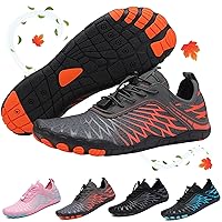 LELEBEAR 2024 Hike Footwear Barefoot Womens Men, Healthy & Non-Slip Barefoot Shoes Unisex, Thin Sole Beach Leaky Wading Hiking Shoes