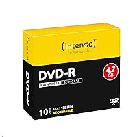 4801652 DVD-R Blank Discs 16x Speed 4,7GB 10er Spindel