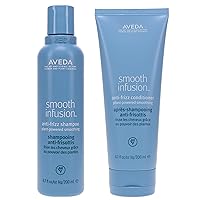 Aveda Smooth Infusion Anti Frizz Shampoo and Anti Frizz Conditioner 200ml