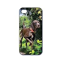 Slim 3D Lenticular Cell Phone Case for Apple iPhone 5 or iPhone 5s - German Shorthaired Pointer