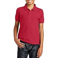 Short Sleeve Boy Polo Button Down Core Classic Pique Performacne Polo Tshirts for Boys Y100