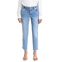 PAIGE Women's Drew Cargo Pockets Jeans