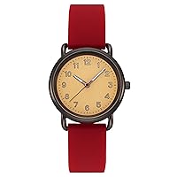 Amazon Essentials Unisex Silicone Strap Watch