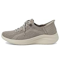 Skechers Women's Martha Stewart Ultra Flex 3.0 Slip-ins-Daylight Sneaker, Taupe, 7.5