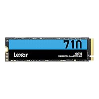 Lexar 2TB NM710 SSD PCIe Gen4 NVMe M.2 2280 Internal Solid State Drive, Up to 4850/4500 MB/s Read/Write (LNM710X002T-RNNNU)