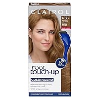 Root Touch-Up by Nice'n Easy Permanent Hair Dye, 6.5G Lightest Golden Brown Hair Color, Pack of 1