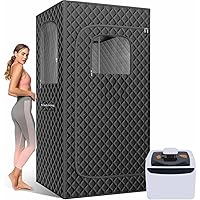 Portable Sauna Tent for Home, Sauna Box Personal Steam Sauna with 1000W 2.6L Steamer, Indoor Sauna Steam Room, at Home Sauna Kits Saunas Full Body, Sauna Portatil 71