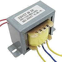 25VCT @ 2A Power Transformer with Wire Leads and Foot Mount by Electronix Express