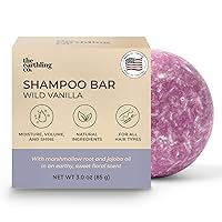 Shampoo Bar - Promote Hair Growth, Strengthen & Volumize All Hair Types - Paraben & Sulfate Free formula with Natural, Vegan Ingredients for Dry Hair (Wild Vanilla, 3 oz)
