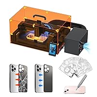 V2 Laser for iPhone 8-15 Series Back Glass Replacement, Cell Phone Repair Laser Safely, Auto-focus Laser Seperator Engraving Machine with Air Filter and Phone Repair Tools