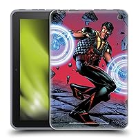 Head Case Designs Officially Licensed Justice League DC Comics Vibe Other Members Comic Art Soft Gel Case Compatible with Amazon Fire 7 2022