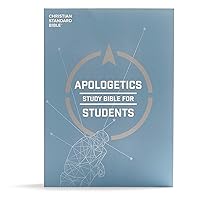 CSB Apologetics Study Bible for Students, Blue Trade Paper, Black Letter, Defend Your Faith, Study Notes and Commentary, Articles, Profiles, Full-Color Maps, Easy-to-Read Bible Serif Type