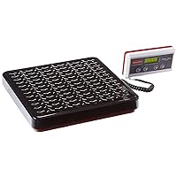 Rubbermaid Commercial Products Digital Receiving Scale, 150-Pound Capacity, Heavy-Duty Non-Skid Shipping and Postal Scale, Food Scale for Kitchen/Restaurant