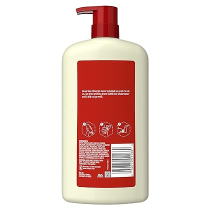 Old Spice Men's Body Wash Deep Cleanse with Deep Sea Minerals, 30 oz (Pack of 4)