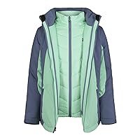 Girls' Westward 3-in-1 Jacket, Removable Hood & Liner, Windproof & Water Repellant