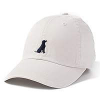 Standard Adult Chill Cap-Adjustable Embroidered Graphic Baseball Hat for Men and Women, One Size, Wag On Dog Bone