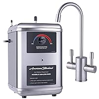 ASH-210 Hot Water Dispenser, Includes Brushed Nickel Dual Handle Faucet 1300 Watts, 110v