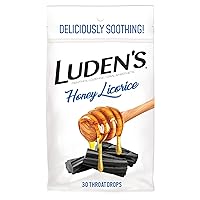 Luden's Soothing Throat Drops, Honey Licorice, 30 ct (Pack of 1)