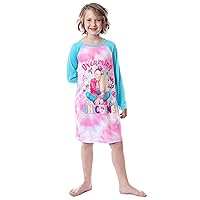 Nickelodeon JoJo Siwa Girls' JoJo Dreaming of Unicorns Long Sleeve Nightgown Pajama Sleepwear