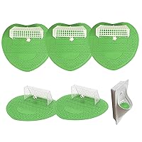 Urinal Screen Anti Odor Football Male Toilet Cleaner Splash Guards Soccer Goal Filter Mats Green 5PCS filter sensor