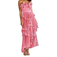 Women's Judah Scallop Pleated Dress