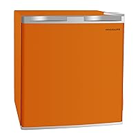 Frigidaire EFR115-ORANGE 1.6 Cu Ft Compact Fridge for Office, Dorm Room, Mancave or RV, Orange