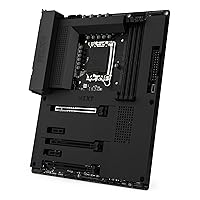 NZXT N7 Z790 ATX Motherboard - Intel Z790, WiFi 6E, Bluetooth, Integrated I/O Shield - Supports 12th/13th/14th Gen Intel CPUs, Black