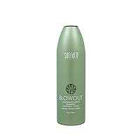 Surface Hair Blowout Shampoo for Women and Men, Organic Conditioner and Heat Resistant Hair Style Protector with Babassu Oil