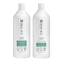 Scalp Sync Clarifying Shampoo & Universal Conditioner Set | Removes Residue, Buildup & Excess Oil | Paraben & Silicone Free | For Oily Hair & Scalp | Vegan