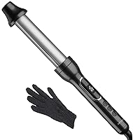 REVLON Adjustable Barrel 2 in 1 Curling Wand, 1 and 1-1/2 inch