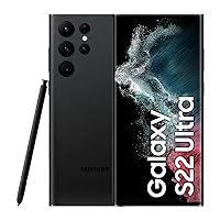 SAMSUNG Electronics Galaxy S22 Ultra Smartphone, Factory Unlocked Android Cell Phone, 1TB, US Version, Phantom Black (Renewed)