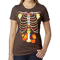 Dia De Los Muertos Skeleton Shirts, Woman's T-Shirts, Funny Halloween Shirts!