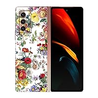 Head Case Designs Officially Licensed Riza Peker Spring Florals Matte Vinyl Sticker Skin Decal Cover Compatible with Samsung Galaxy Z Fold2 5G