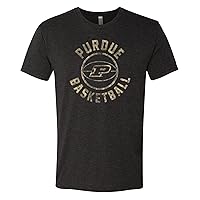 NCAA Basketball Distress, Team Color Triblend T Shirt, College, University