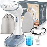 Steamer for Clothes, 1350W Fast Wrinkle Removal Handheld Clothes Steamer with Heat Resistant Glove, 30s Fast Heat-up and Easy to Use Portable Steamer with 380ml Large Tank Fabric Brush for Home Travel