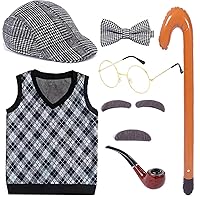 Old Man Costume For Kids 100 Days Of School Costume For