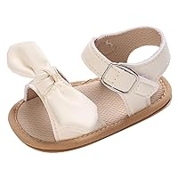 Summer Children Infant Toddler Shoes Girls Sandals Flat Bottom Lightweight Open Toe Breathable Toddler Shoes 7 Girls