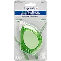 Multicraft Imports SG136 Permanent Adhesive Tape Runner, 8mm by 6m, Green