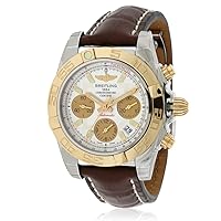 Breitling Men's CB014012-G713BS Chronomat 41 Analog Display Swiss Automatic Brown Watch