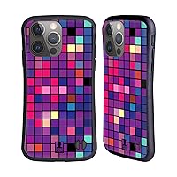 Disco Mosaic Tiles Hybrid Case Compatible with Apple iPhone 14 Pro