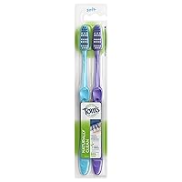 Tom's of Maine Soft Adult Twin Pack Toothbrush 1 (2 Brushes) Pack