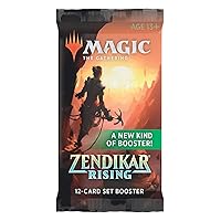 Magic The Gathering MTG-ZNR-SBD-EN Zendikar Rising Set (Single Booster Pack)