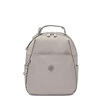 Kipling Women's Medium Backpack, Grey Gris Ja23, 10.3''L x 15''H x 4.3''D