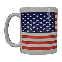 Rogue River Tactical Best Coffee Mug USA Old Glory Flag American Patriot Novelty Cup Great Gift Idea For Men Dad Father Husband Military Veteran Conservative (Old Glory)