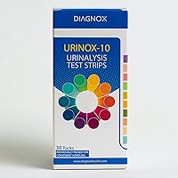 URINOX 10 Wellness Urine Test Strips for UTI, Ketone and More (60 Pack)